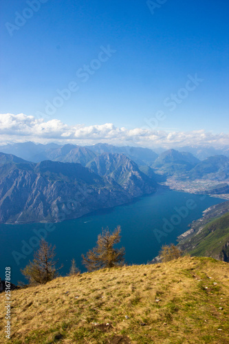 View of lake Garda from Monte Baldo