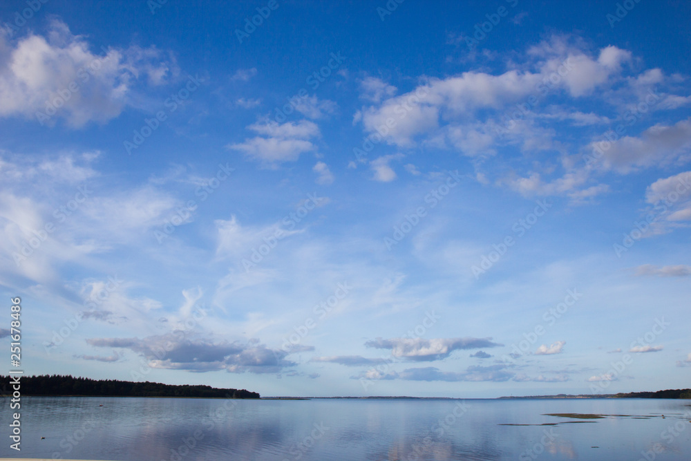 View of fjord near Holbaek, Denmark