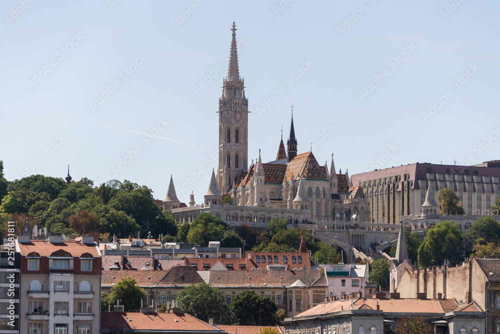 Fisherman's Bastion in Hungary and Budapest