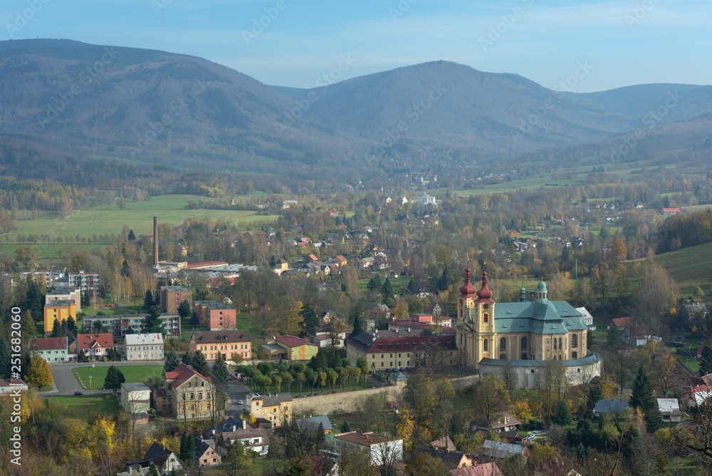  Town  Hejnice, Jizera mountains Czech republic
