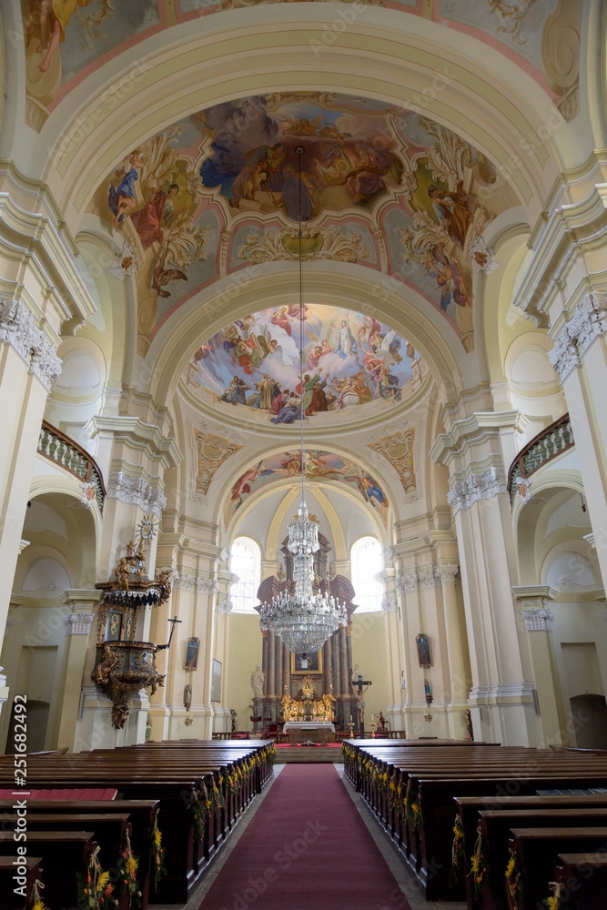 Fototapeta premium Church in the Hejnice, Czech republic