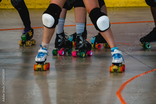 roller skates on a Roller Derby © STORM INSIDE PHOTO