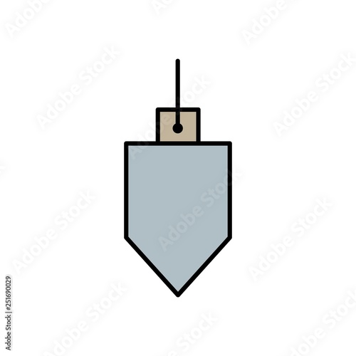  Vector Plumb bob Icon