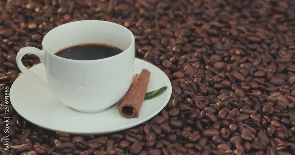 Cup of Coffee. Stirring with spoon. Close up of a beautiful coffee. Stirring with spoon. Cup of Coffee. Stirring with spoon. Close up of a beautiful coffee. Stirring with spoon.