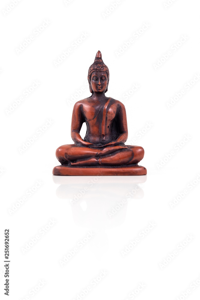 buddha isolated on white background