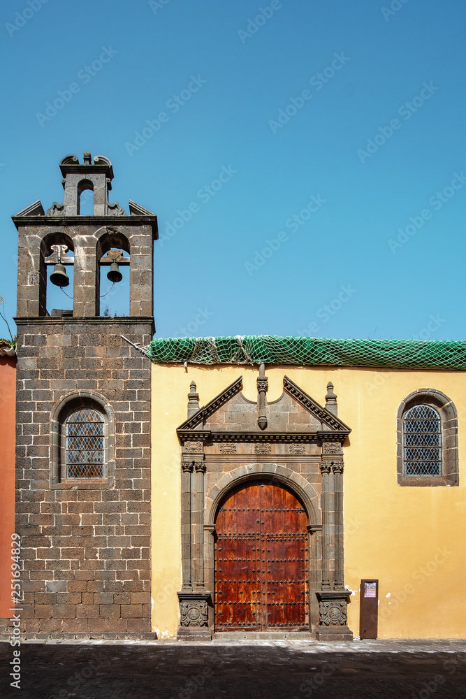 2019-02-22 San Cristobal de la Laguna, Santa Cruz de Tenerife - Church and former monastery of San Agustín - Pictures from the city center of the former capital of the Canary Island of Tenerife.