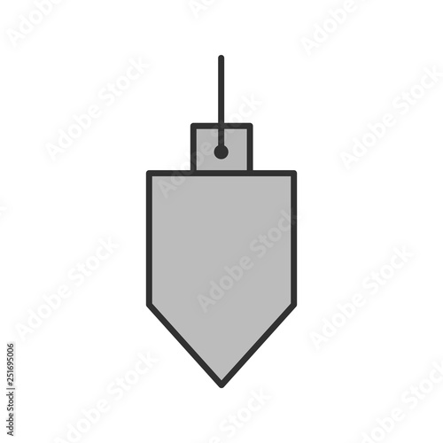  Vector Plumb bob Icon