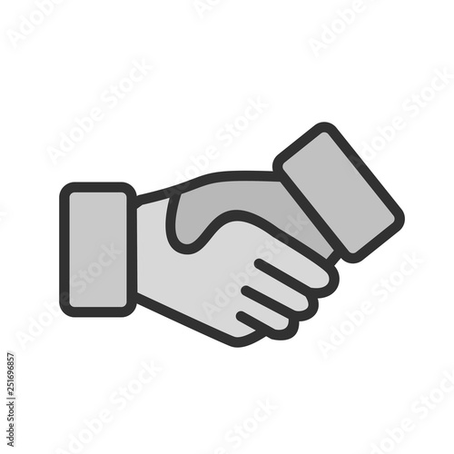 Vector Handshake Icon.