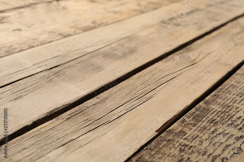 Texture of wooden surface as background, closeup