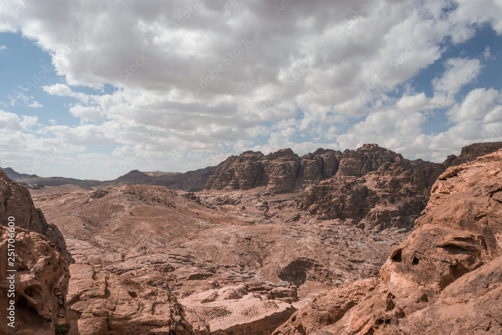 View from Mountains in Petra