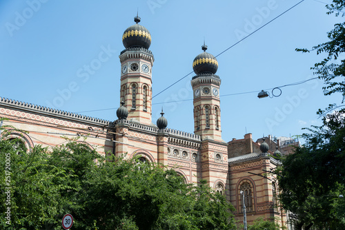 Dohány Street Synagogue in Hungary and Budapest