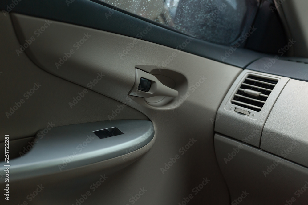 door interior inside modern car