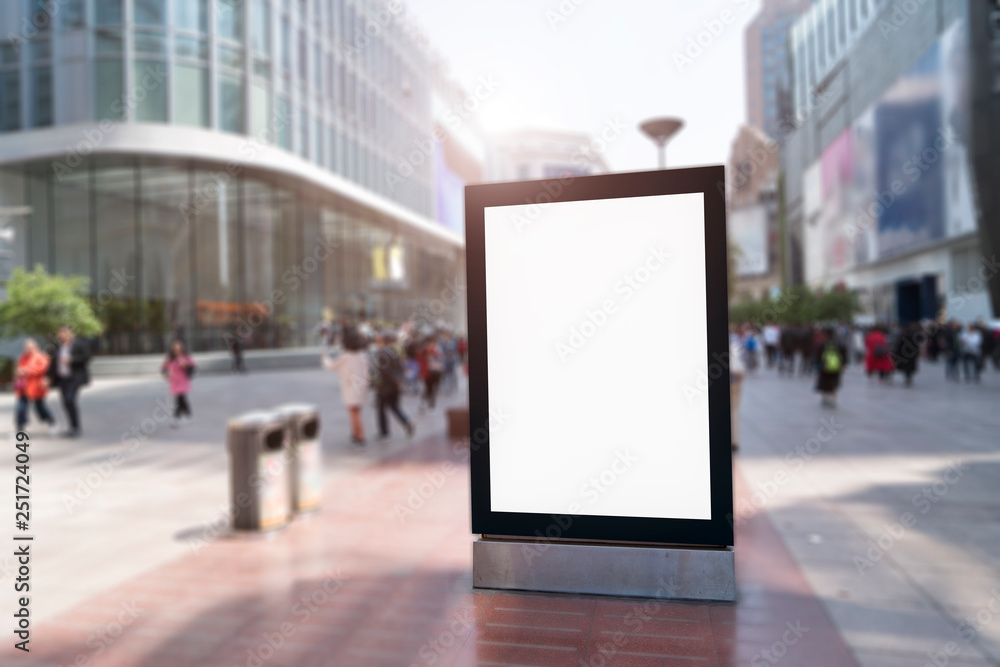 Commercial Street Advertising Light Box.. Commercial Street Advertising Light Box..