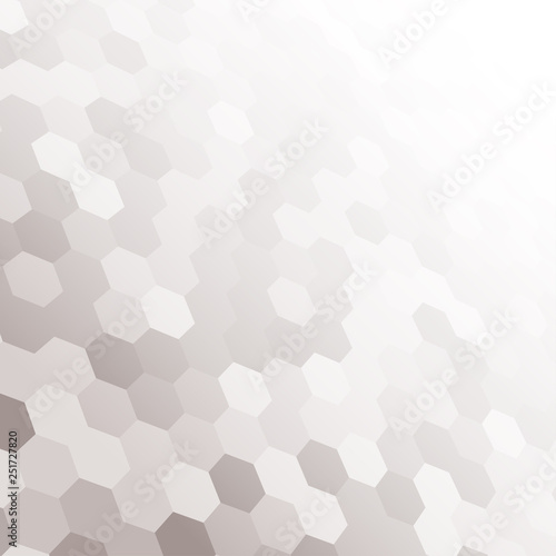 Perspective hexagon hex mosaic tile the background