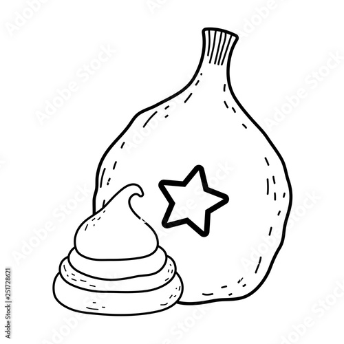excrement joke fools day icon