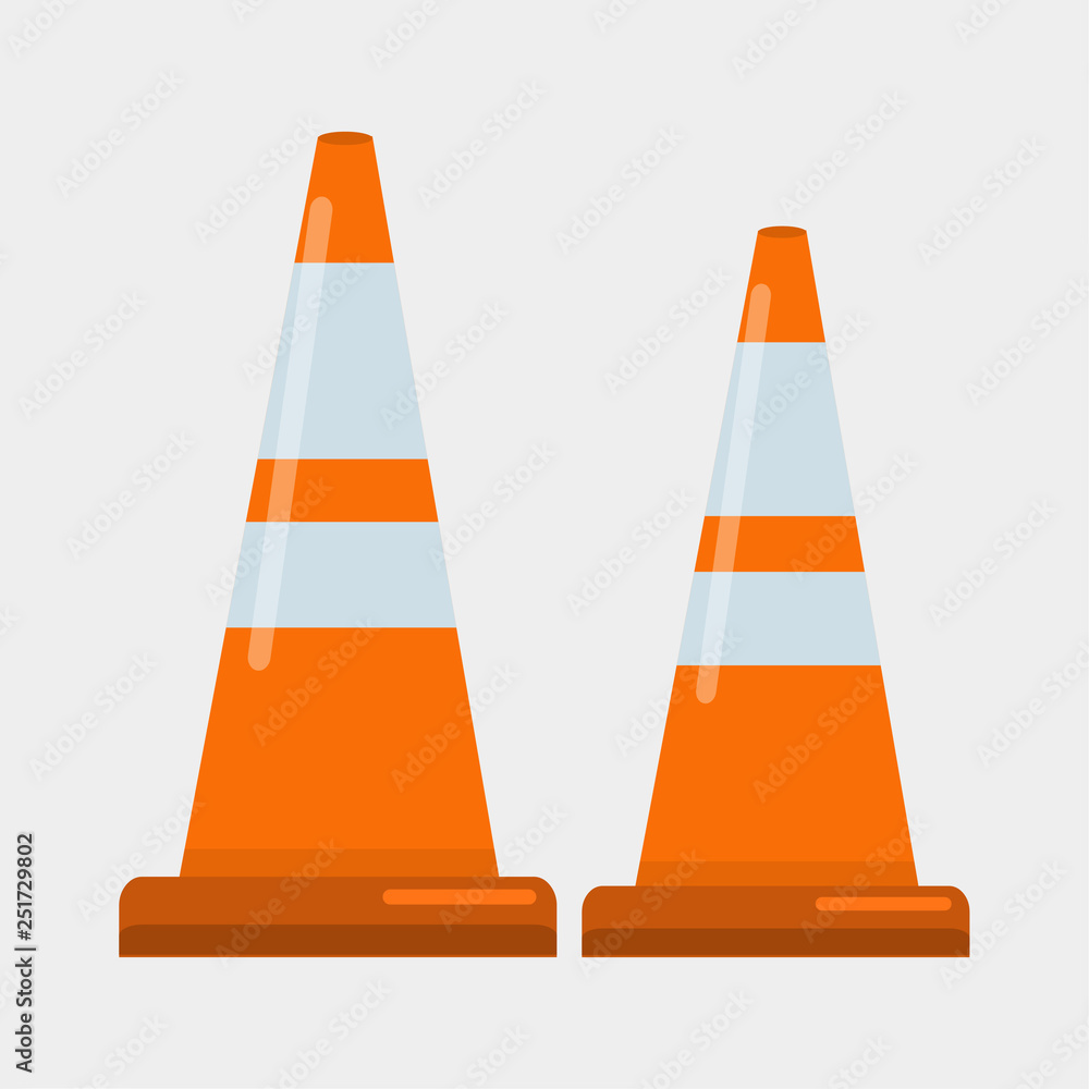 traffic cone vector illustration traffic cone vector illustration