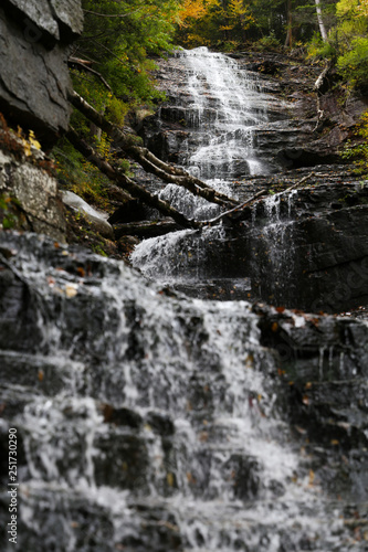 Waterfall at a Vermont Mountain Top