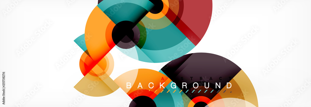 Abstract background circle design Abstract background circle design