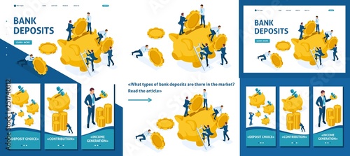Isometric Concept of Investing in a Bank Deposit