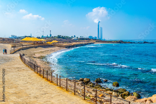 Yitzhak Rabin power station in Israel photo