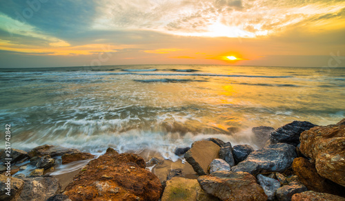 Beach made of stone  3