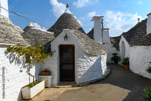 domek trullo w Alberobello, Włochy