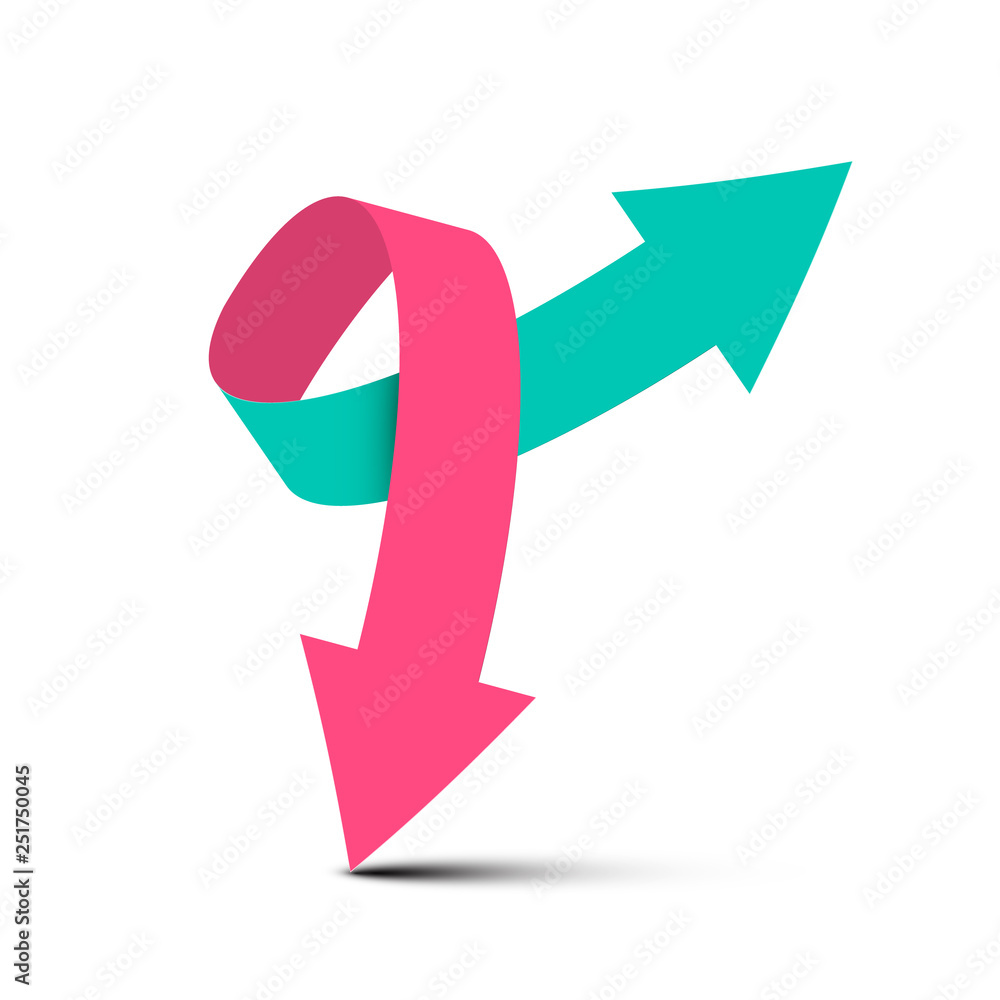 Up and Down Arrows. Vetor Double Arrow Symbol. Up and Down Arrows. Vetor Double Arrow Symbol.