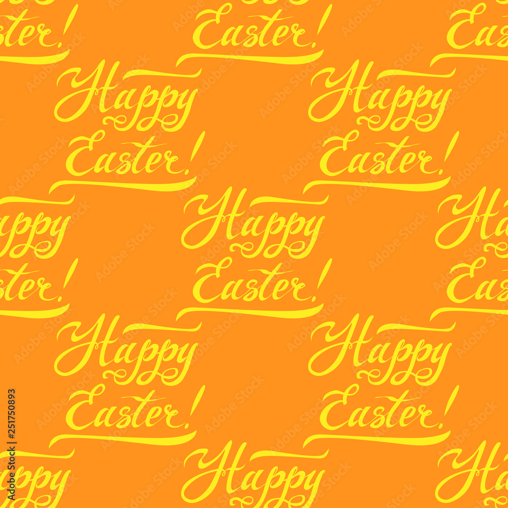 Happy Easter seamless pattern Happy Easter seamless pattern