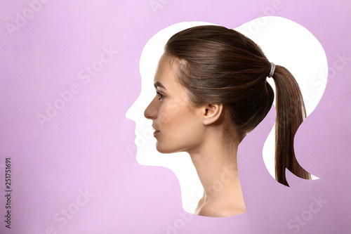 Young woman with beautiful ...
