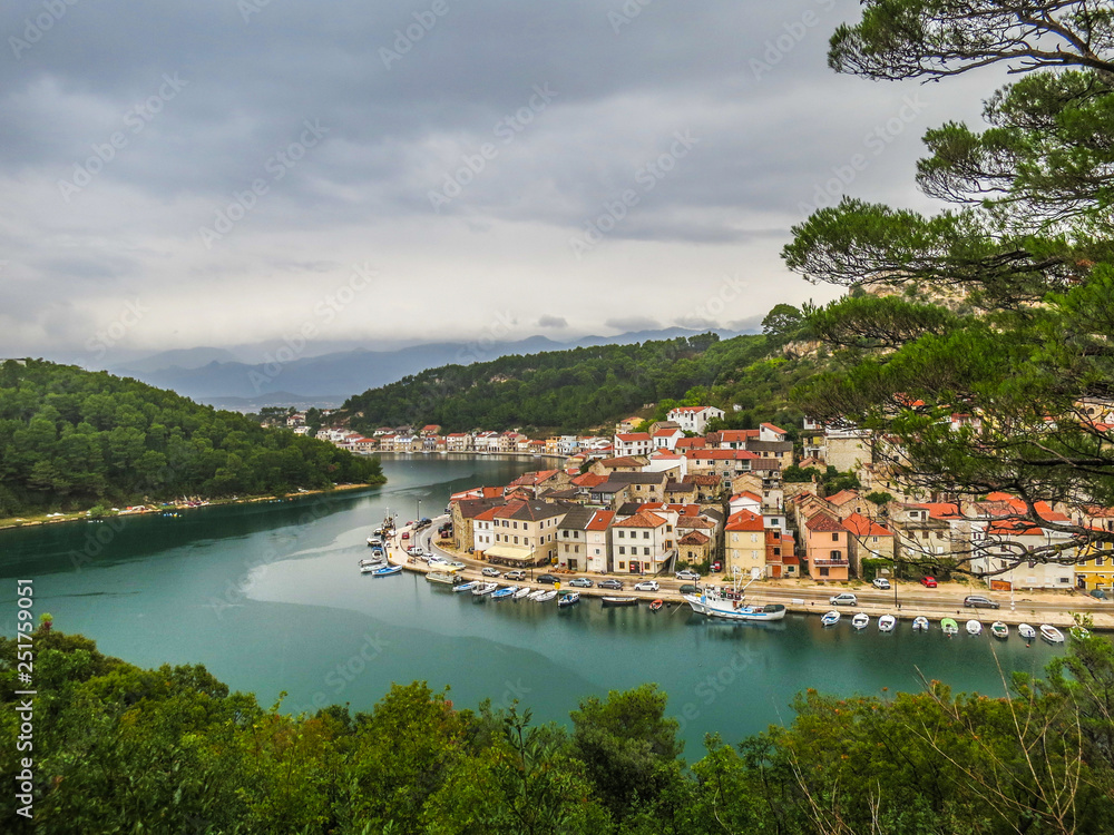 Fototapeta premium Kroatien Novigrad Zadar