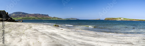 Staffin beach at Isle of Skye, Scotland