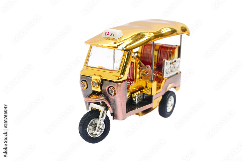Fototapeta premium Tuk Tuk - Thailand taxi model
