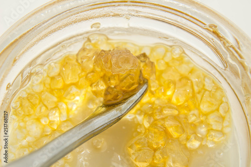 Stirring GG4 THCA Crystals In Terpene Sauce