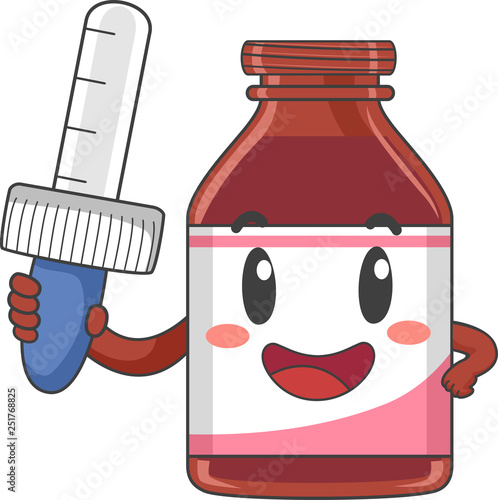 Mascot Dropper Bottle Syrup...