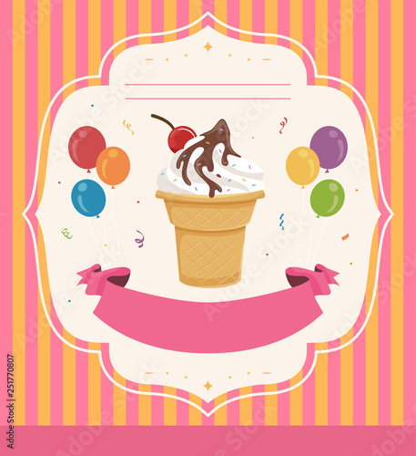 Invitation Ice Cream Party ...