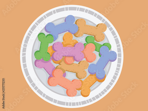 Pet Food Taster Illustration