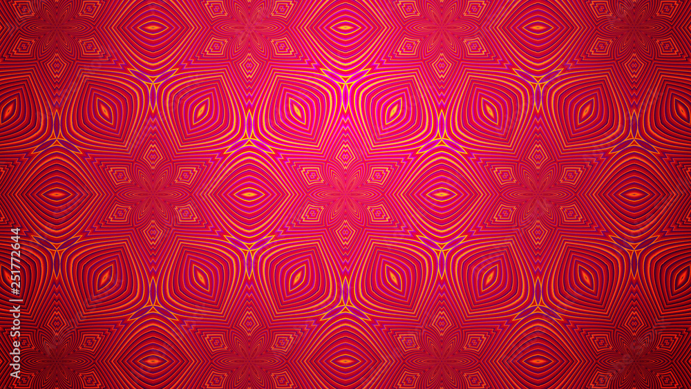 Fototapeta premium Background with a colorful, diverse cyclic pattern.