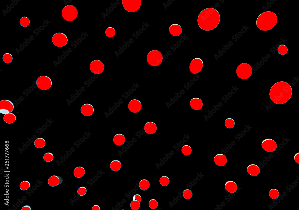 red dots on black background red dots on black background
