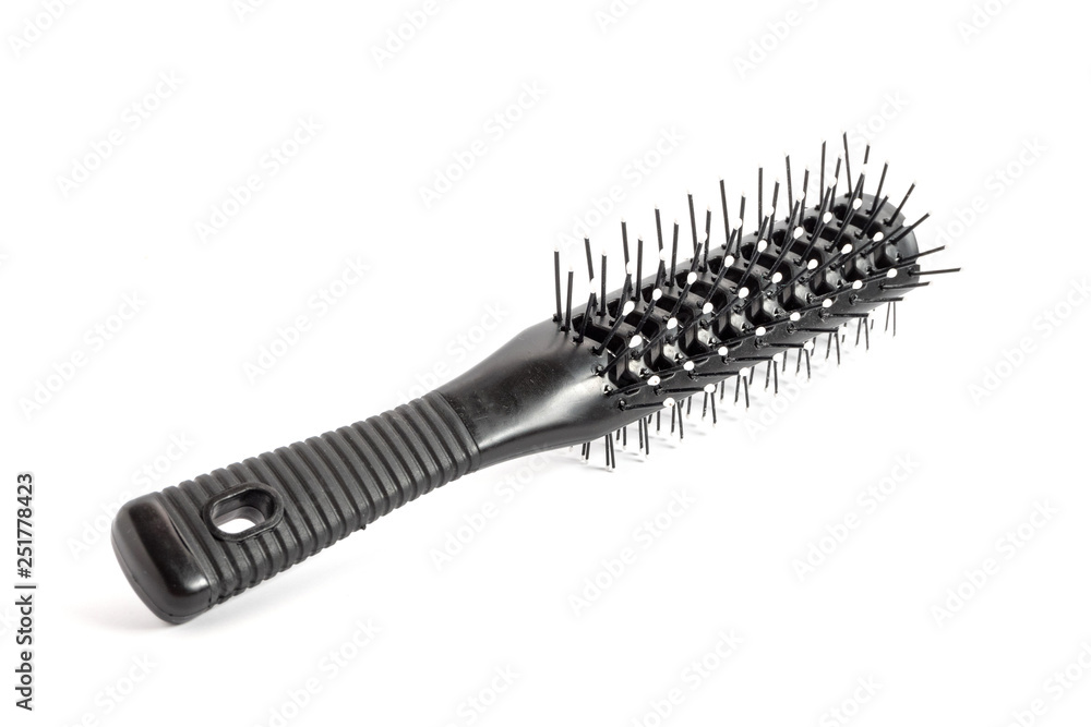 hairbrush on white background, isolate hairbrush on white background, isolate