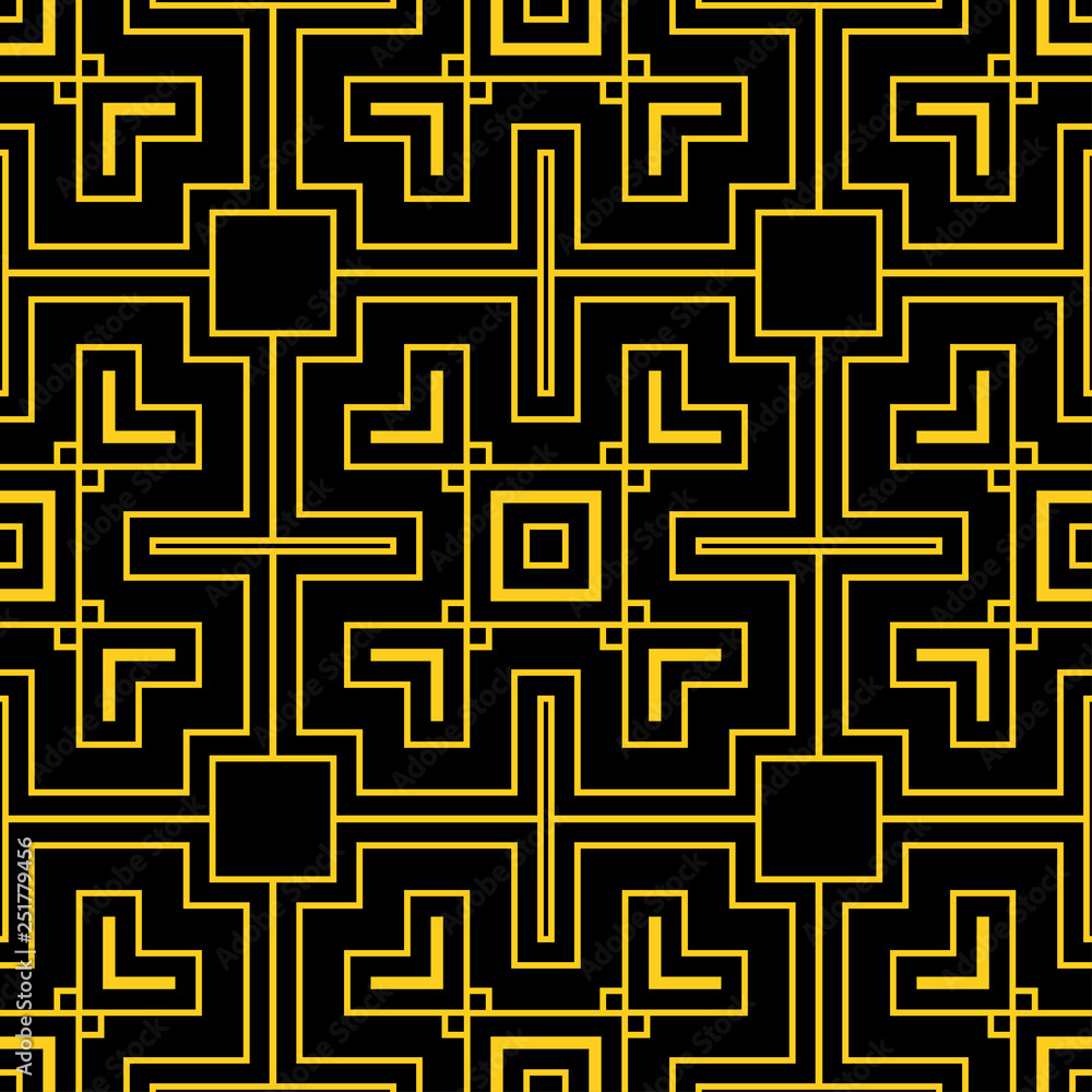 Seamless Art Deco Pattern Seamless Art Deco Pattern