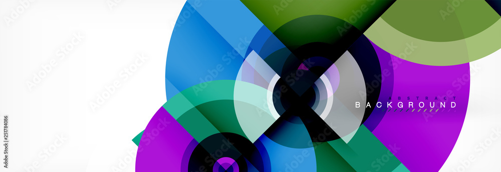 Geometric circle abstract background, creative geometric wallpaper. Geometric circle abstract background, creative geometric wallpaper.