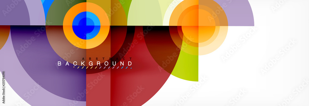 Geometric circle abstract background, creative geometric wallpaper. Geometric circle abstract background, creative geometric wallpaper.