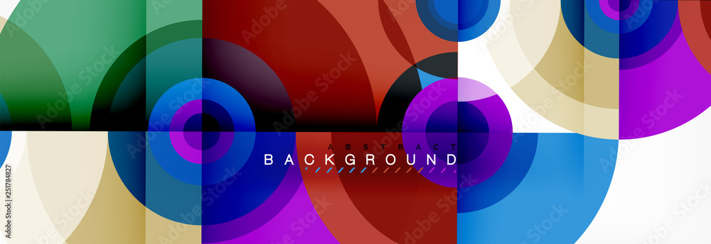 Geometric circle abstract background, creative geometric wallpaper. Geometric circle abstract background, creative geometric wallpaper.