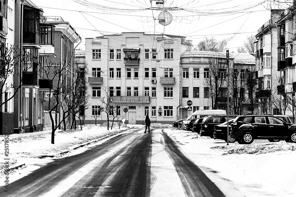 Obraz premium city architecture