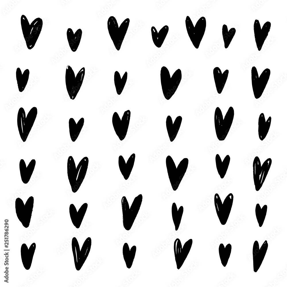 Vector hand drawn modern stylish poster with pattern in scandinavian style Vector hand drawn modern stylish poster with pattern in scandinavian style