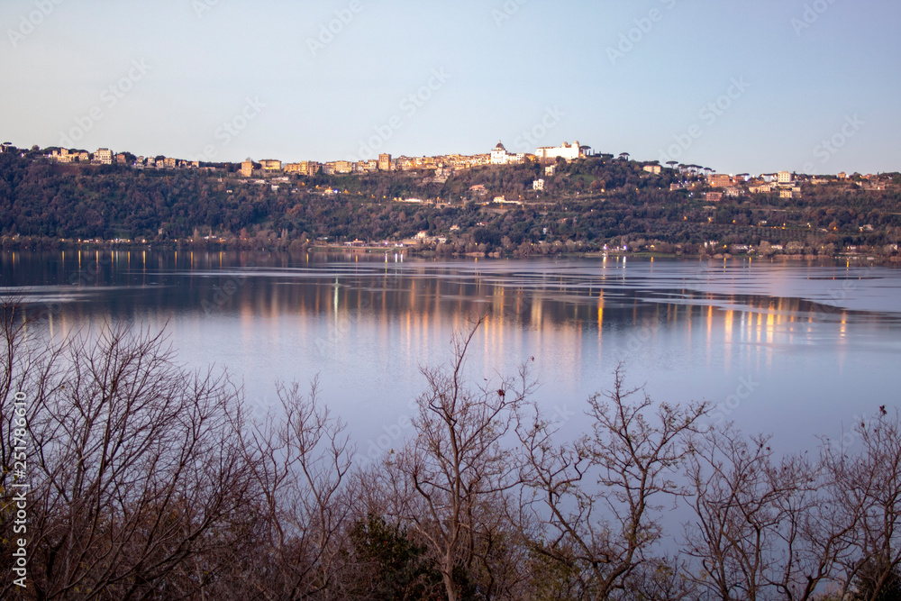 Obraz premium albano lake