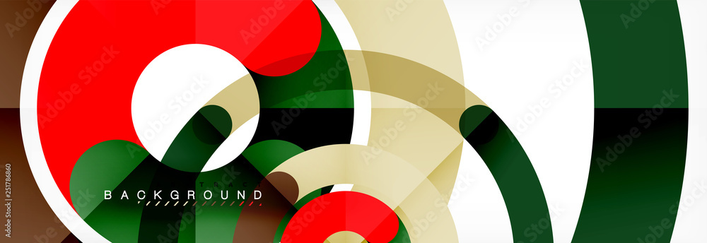 Circular lines design background Circular lines design background