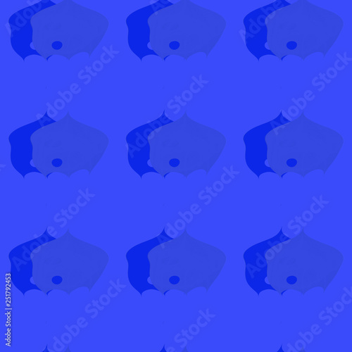 Seamless background pattern with multi-colored diverse shapes.