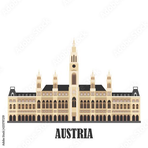 City Hall in Vienna, Austria