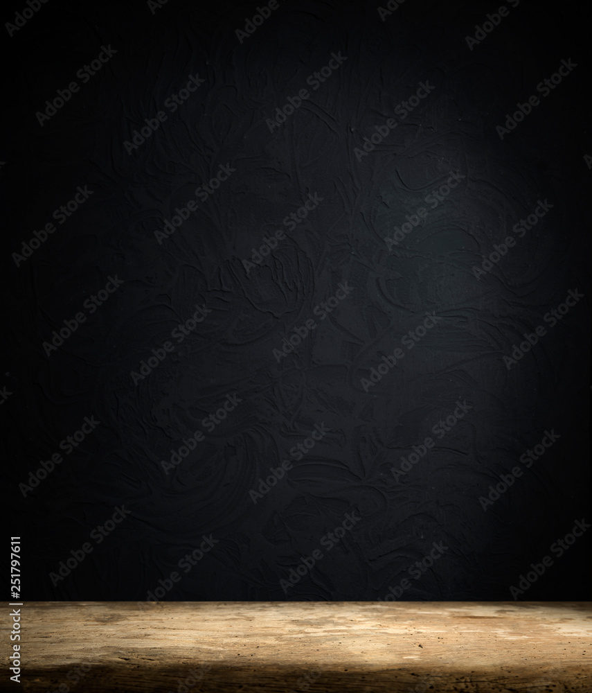 background of barrel and worn old table of wood background of barrel and worn old table of wood